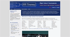 Desktop Screenshot of hstourney.com